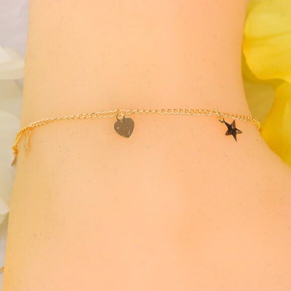 "Minimalist Anklet, Sleek & Modern Design, Women’s Fashion, YC110238-A - Picture 9 of 10